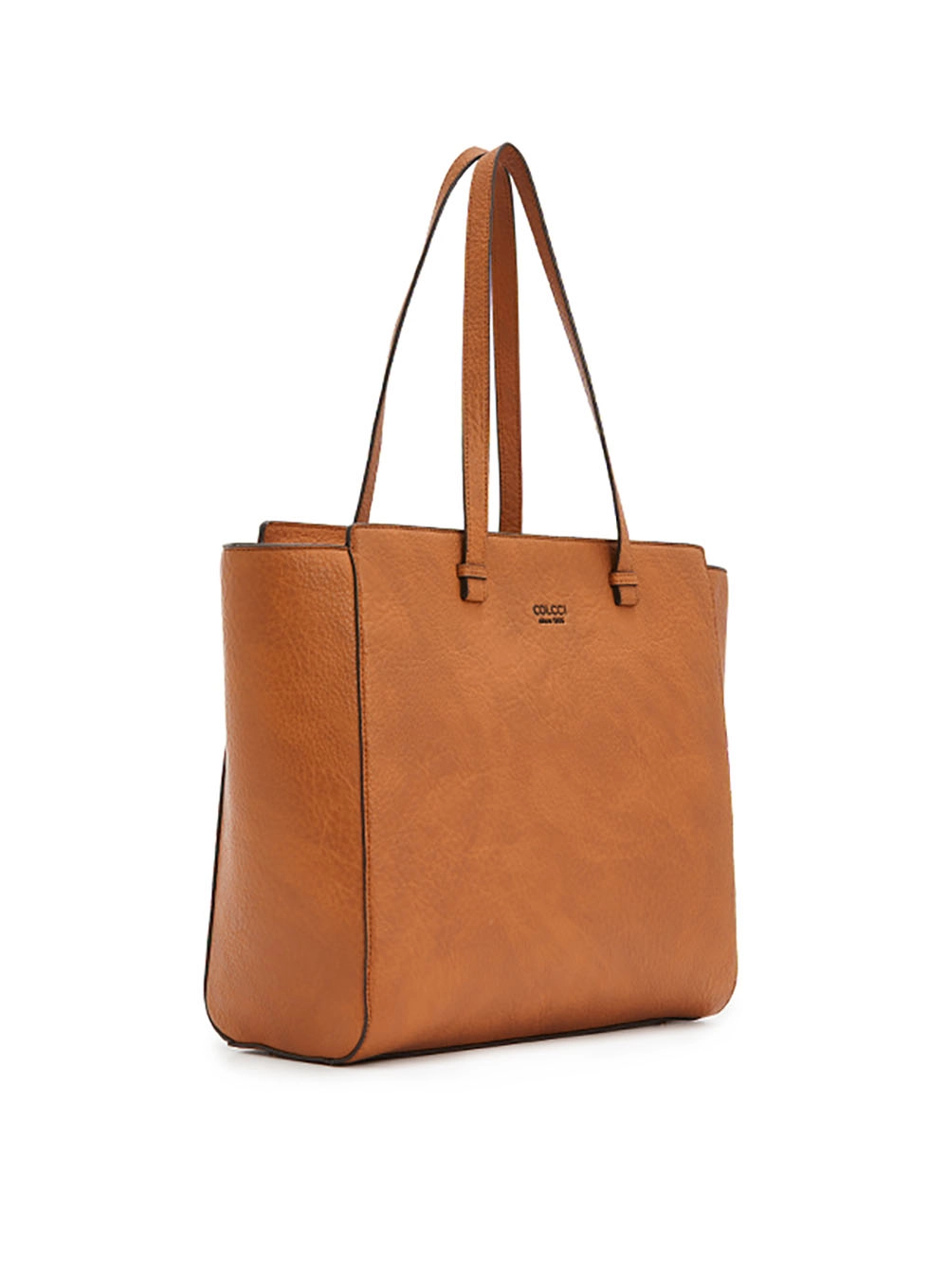 Bolsa Colcci Fem Shopper Textura Marrom