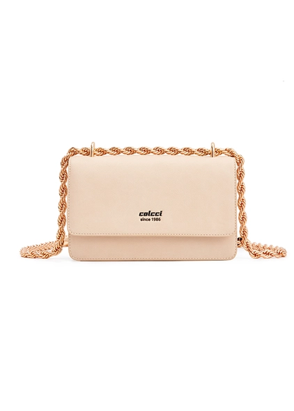Bolsa Colcci Fem Crossbody Liso Bege