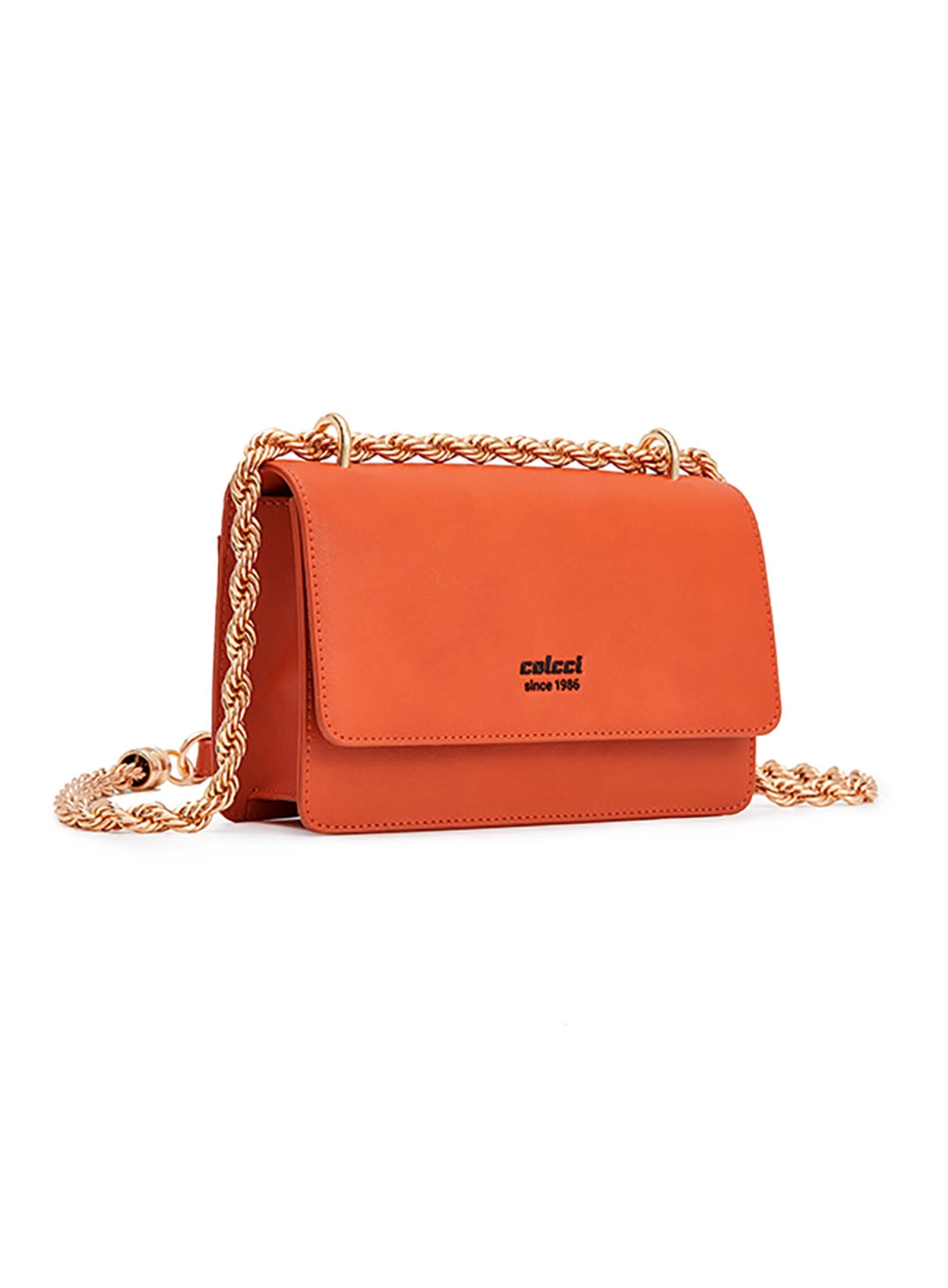 Bolsa Colcci Fem Crossbody Liso Laranja
