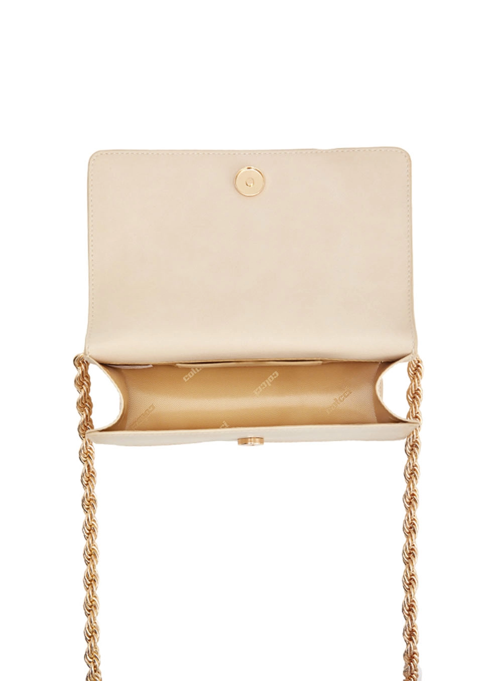 Bolsa Colcci Fem Crossbody Liso Bege