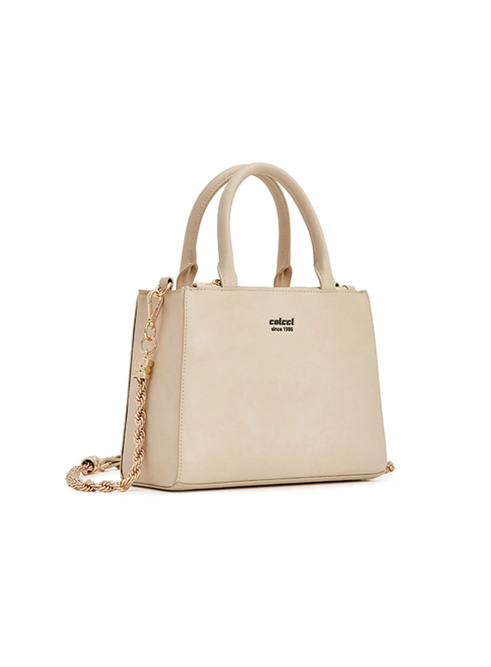 Bolsa Colcci Fem Tote M Liso Bege