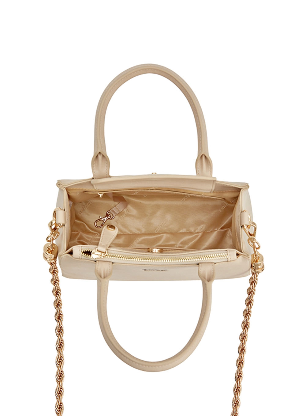 Bolsa Colcci Fem Tote M Liso Bege