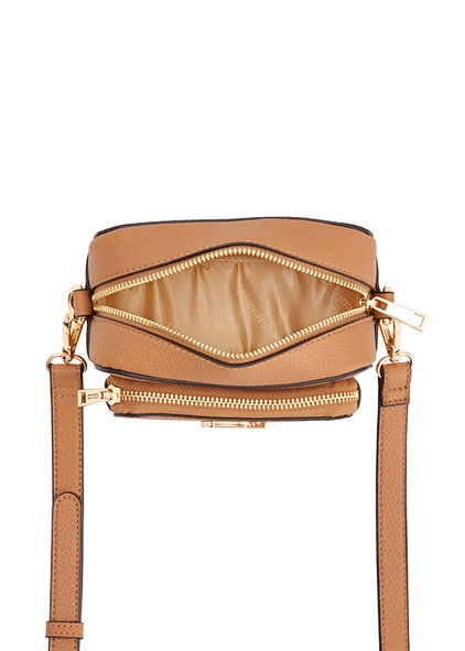 Bolsa Fem Colcci Camera Bag Basic Marrom
