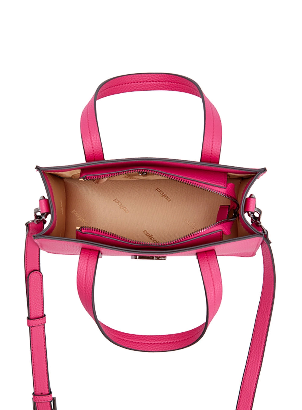 Bolsa Fem Colcci Tote Basic Rosa