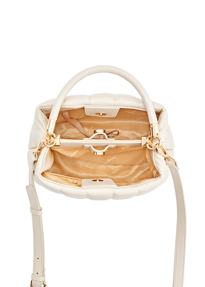 Bolsa Fem Colcci Tote Matelasse Off White