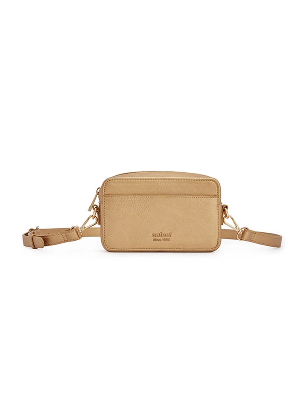 Bolsa Fem Colcci Camera Bag Metalizada Ouro