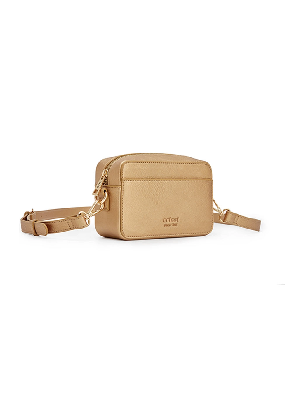 Bolsa Fem Colcci Camera Bag Metalizada Ouro