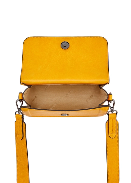 Bolsa Fem Colcci Crossbody Textura Amarelo