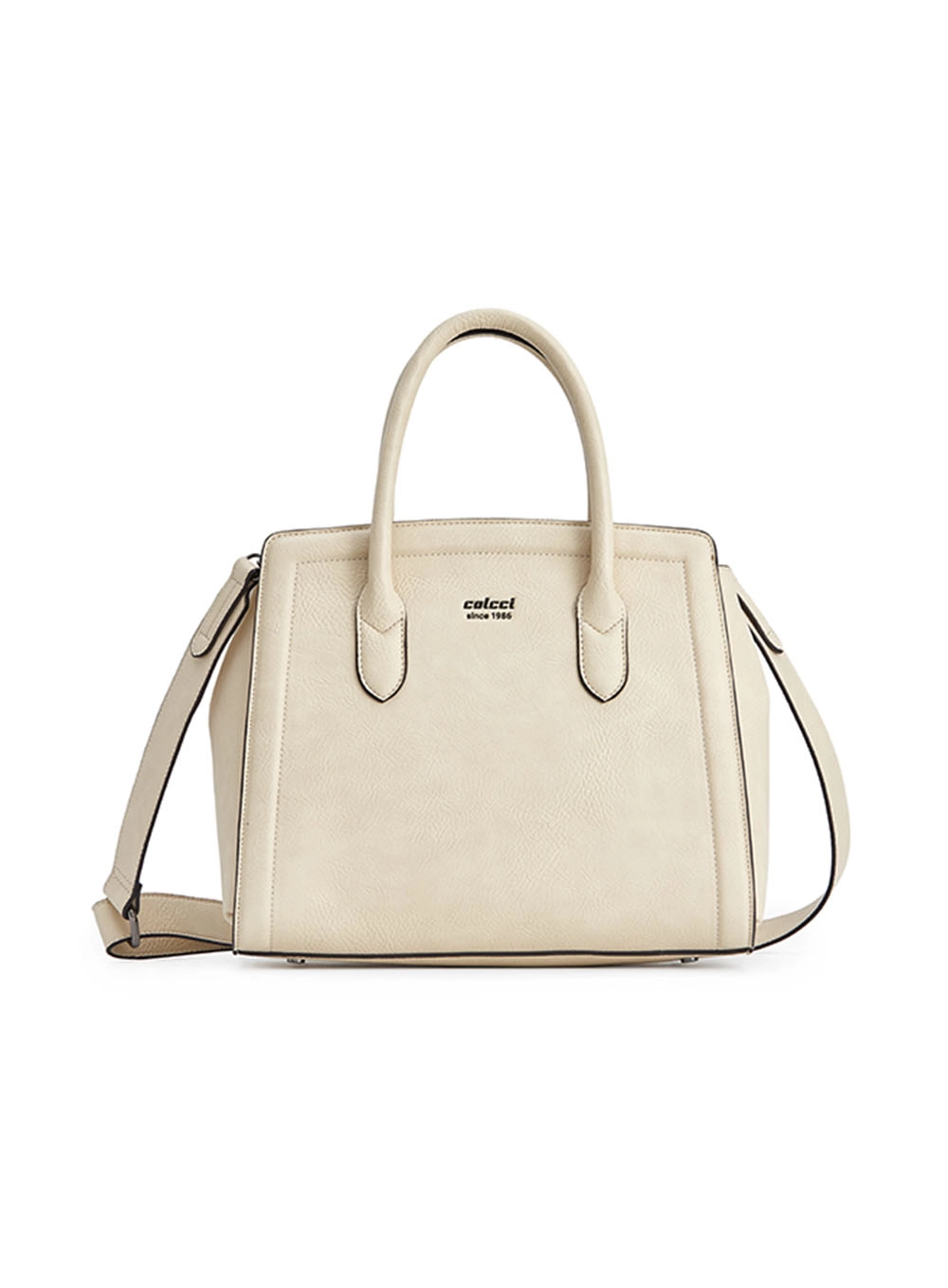 Bolsa Fem Colcci Tote Textura Off White
