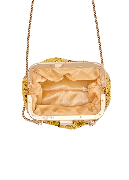 Bolsa Fem Colcci Crossbody Paete Ouro