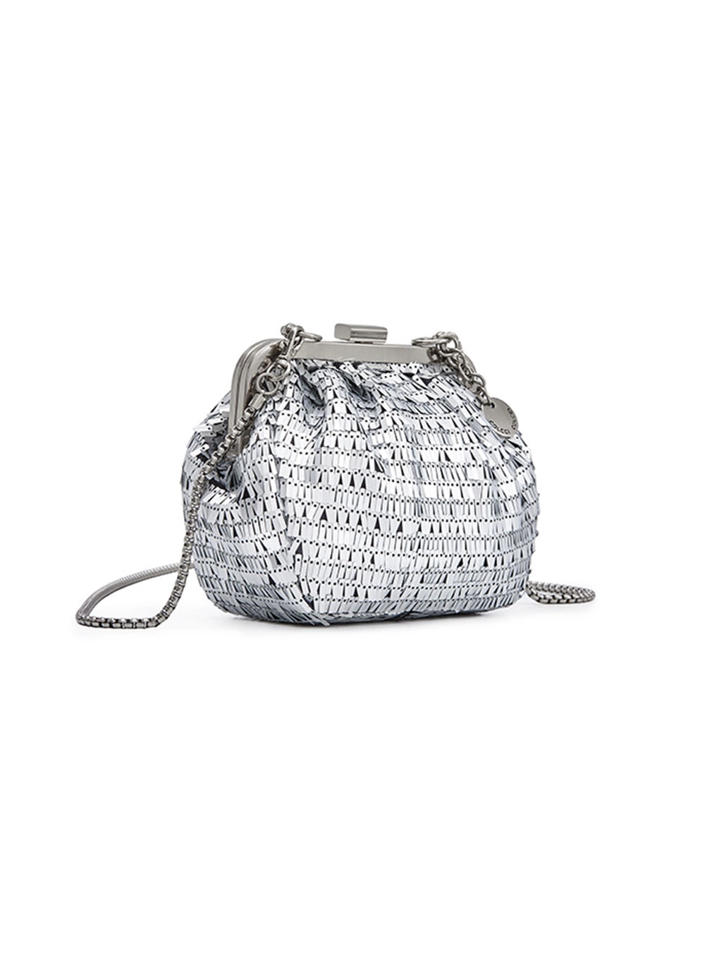 Bolsa Fem Colcci Crossbody Paete Prata
