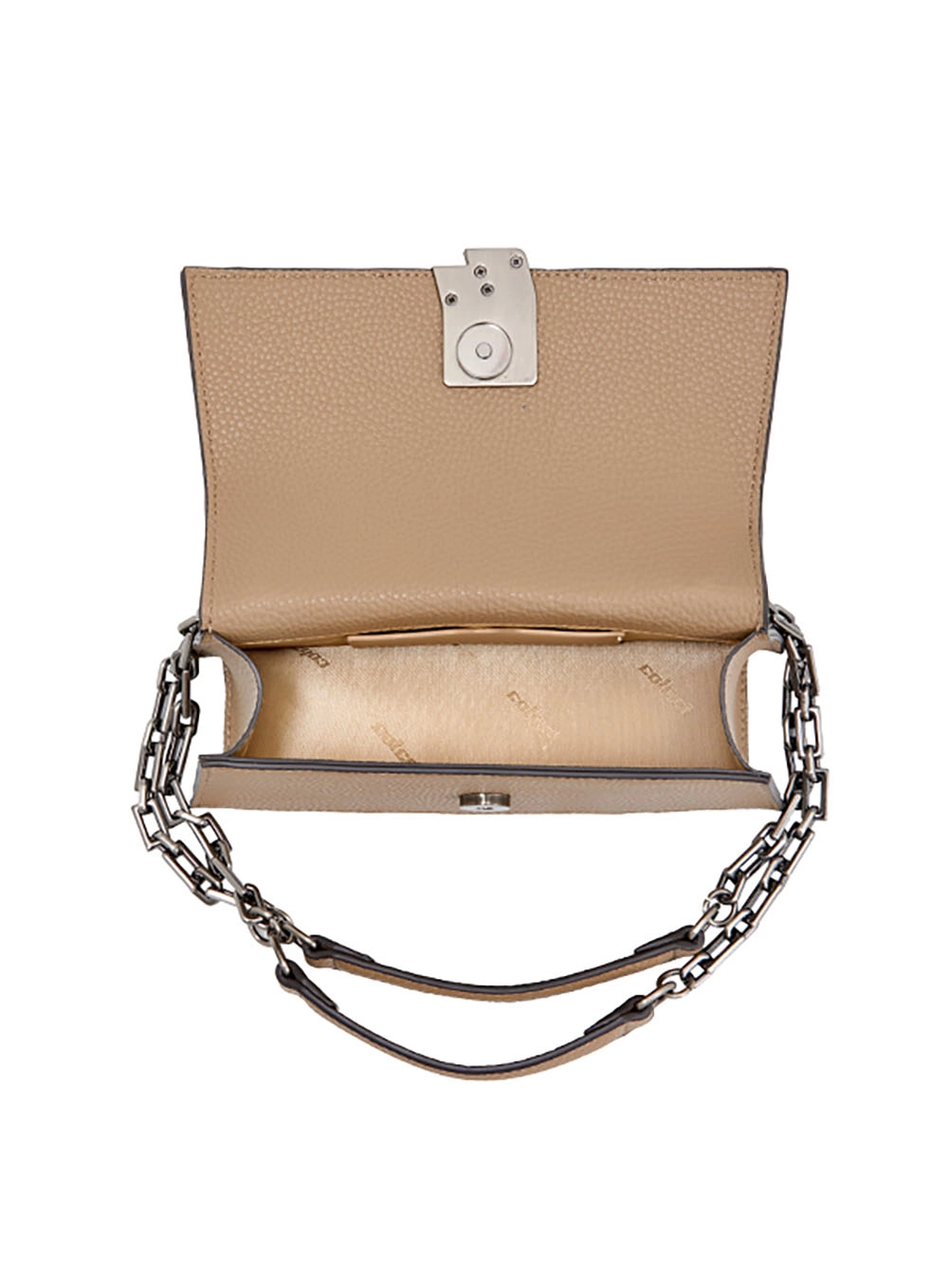 Bolsa Colcci Fem Crossbody Iconic Bege Misk