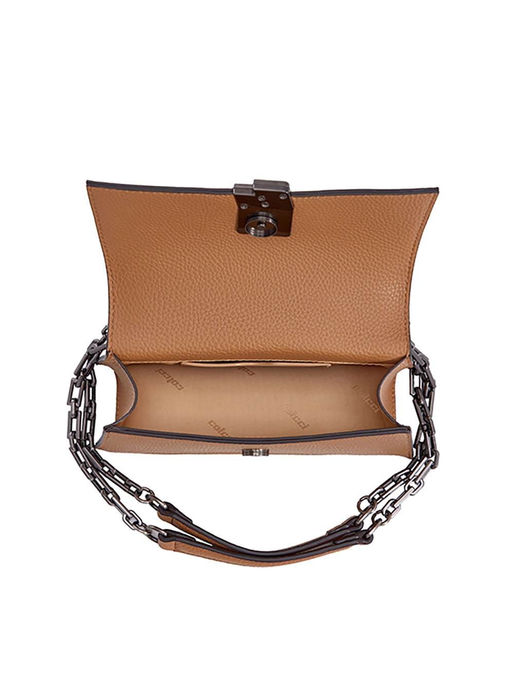 Bolsa Colcci Fem Crossbody Iconic Marrom Delle