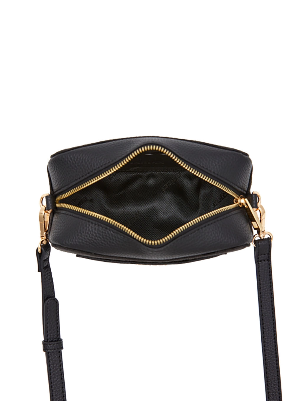 Bolsa Colcci Fem Camera Bag Jacquard Preto