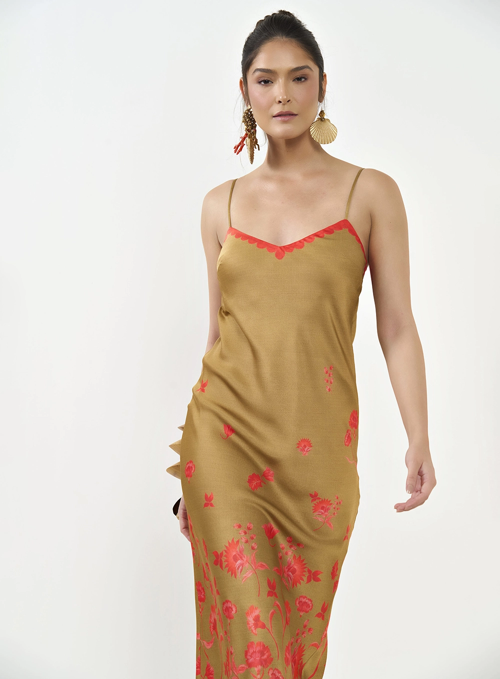 Vestido Estampado Midi Estampados