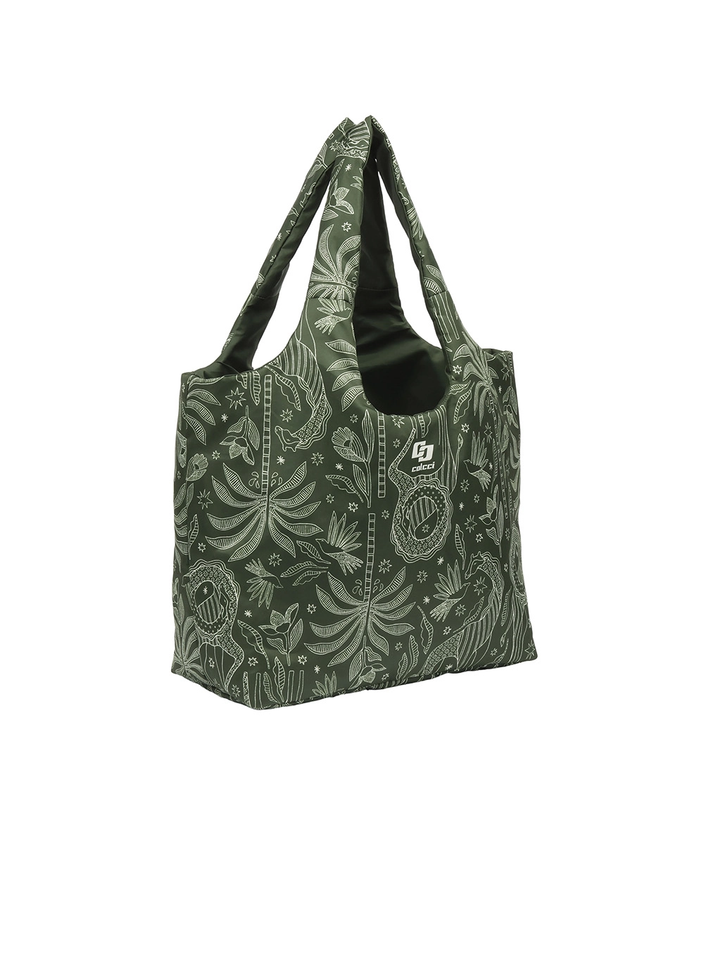 Bolsa Shop Bag Dupla Face Verde