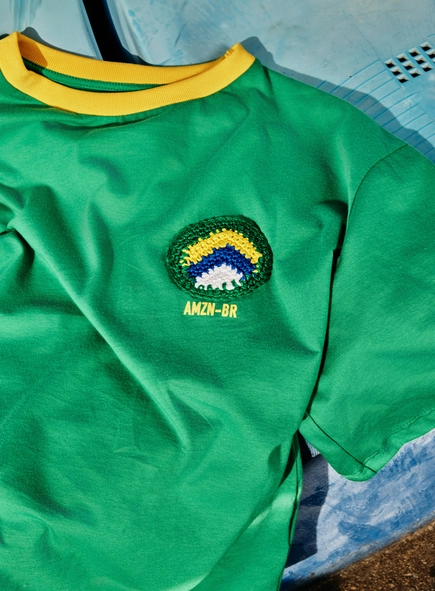 Camiseta Oversized Estampa Brasil – Copa