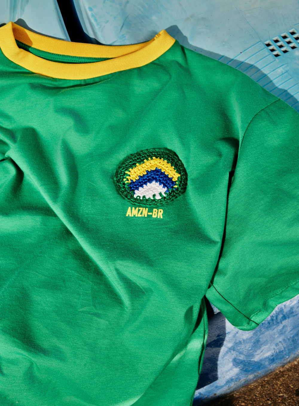 Camiseta Oversized Estampa Brasil – Copa Verde Esmeralda 2