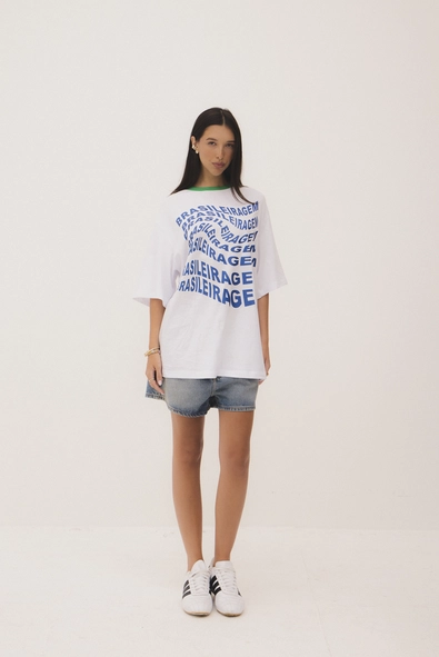 Camiseta Oversized Estampa Brasileiragem – Copa