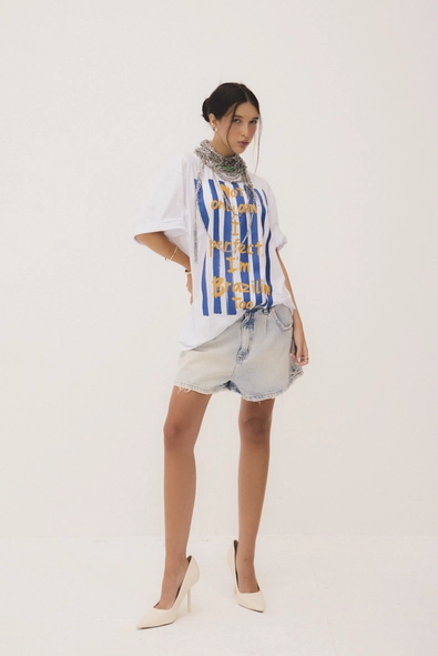 Camiseta Oversized Estampa I'm Brazilian – Copa
