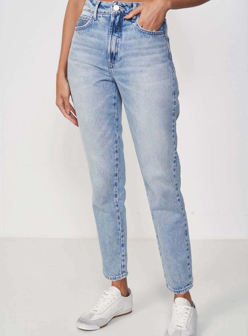 Calça Jeans Feminina Mom Madrid
