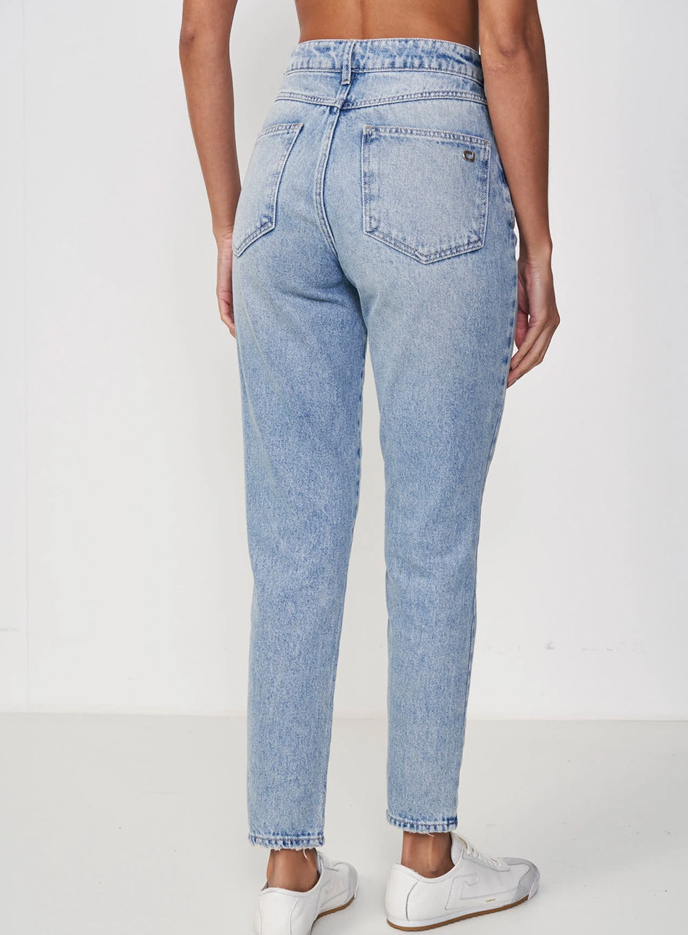 Calça Jeans Feminina Mom Madrid Índigo