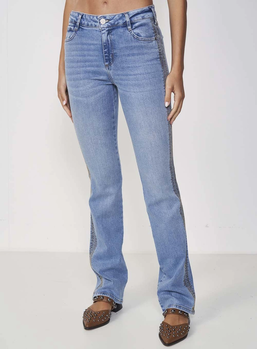 Calça Jeans Feminina Reta Nova York