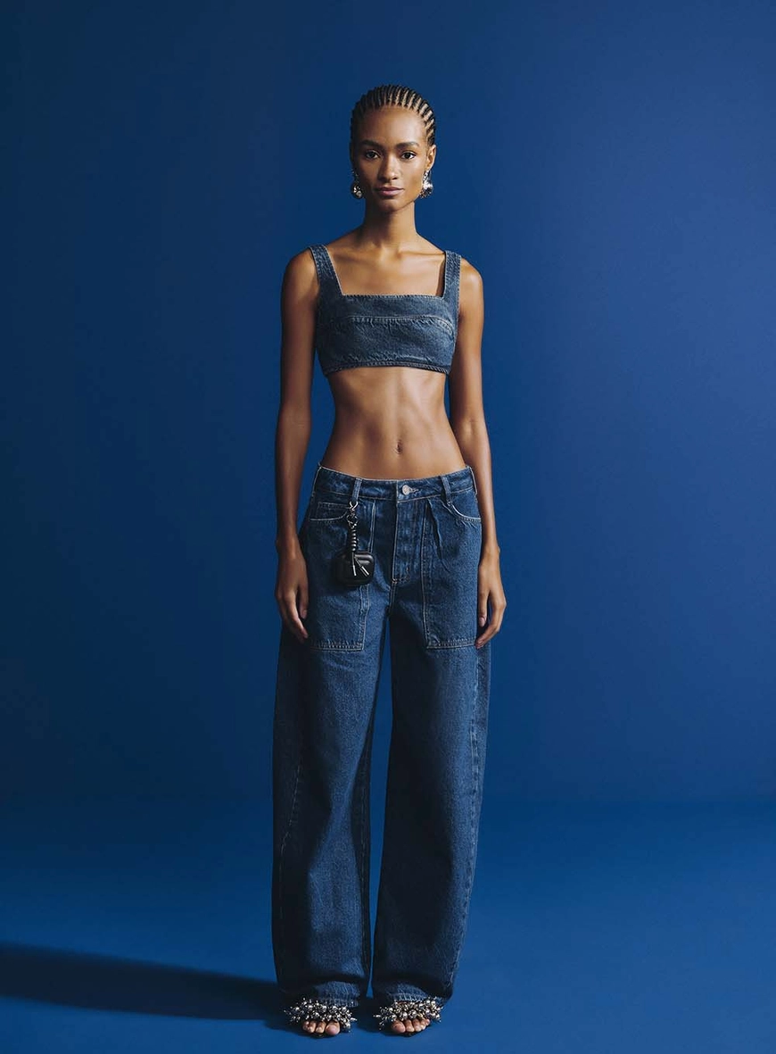 Calça Jeans Feminina Balloon Fit Dublin