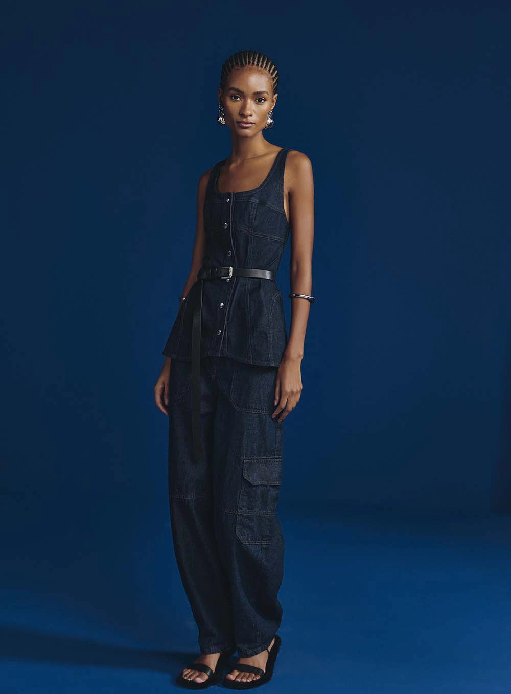 Calça Jeans Feminina Ballon Fit Toquio Índigo
