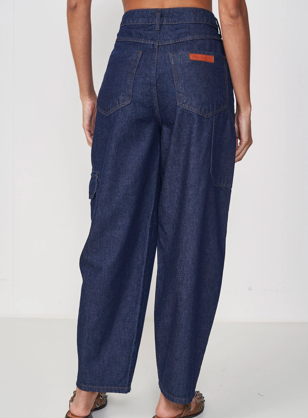 Calça Jeans Feminina Ballon Fit Toquio Índigo