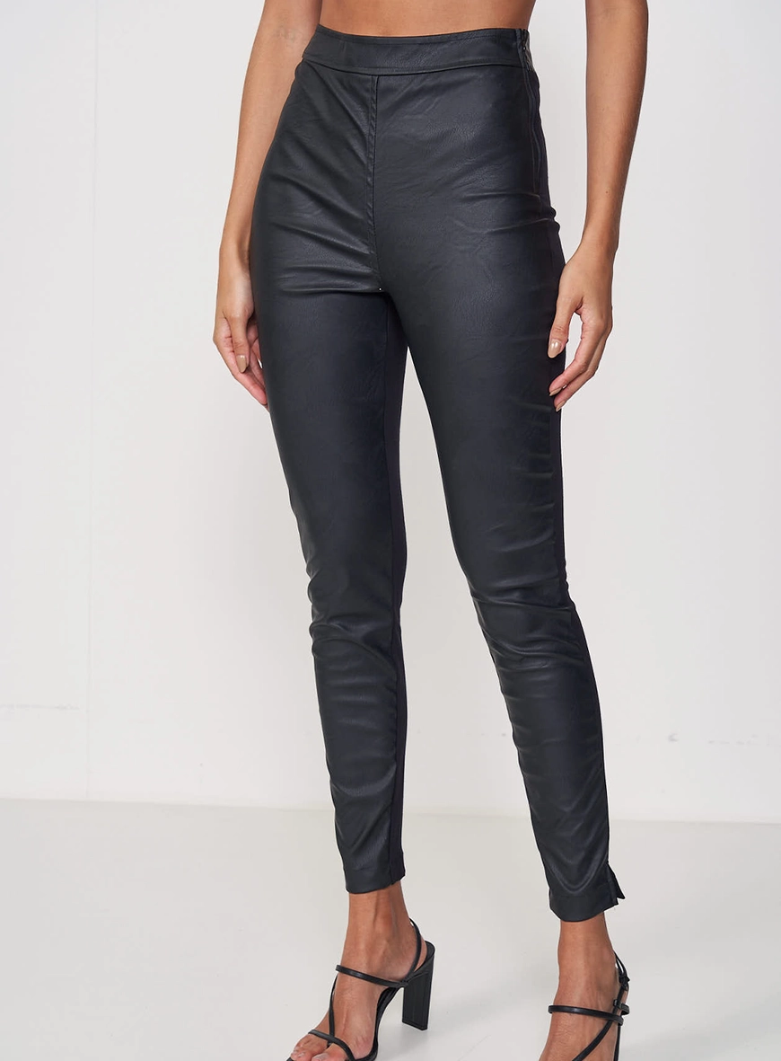 Calça Feminina Skinny Resina Bicolor