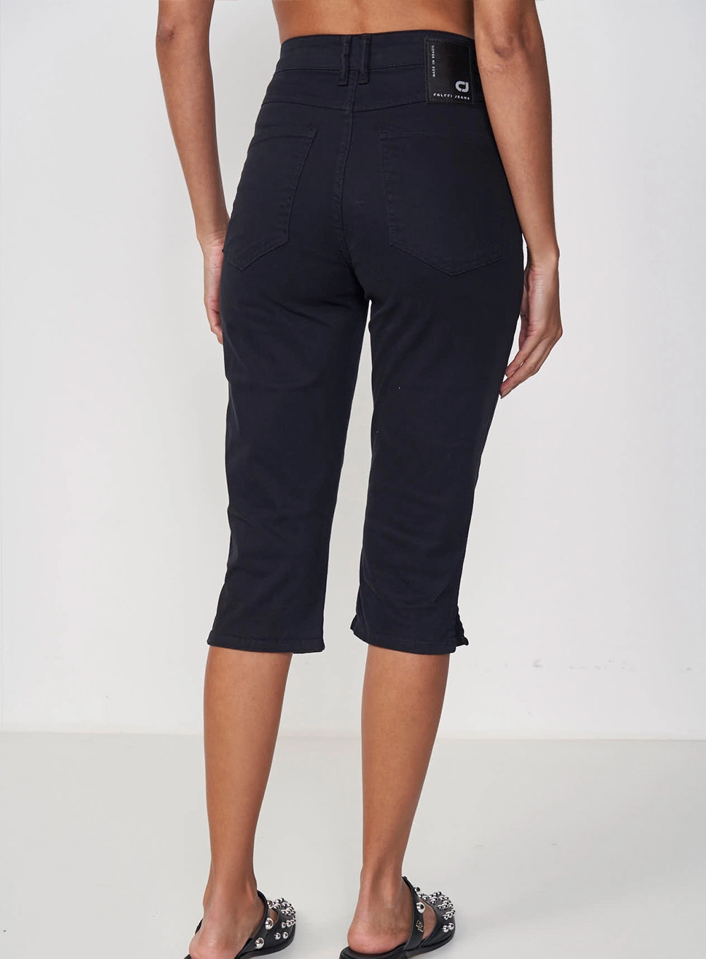 Calça Feminina Sarja Capri Sevilha Preto