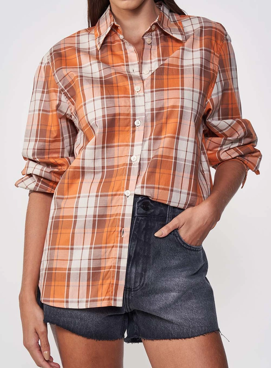 Camisa Feminina Xadrez