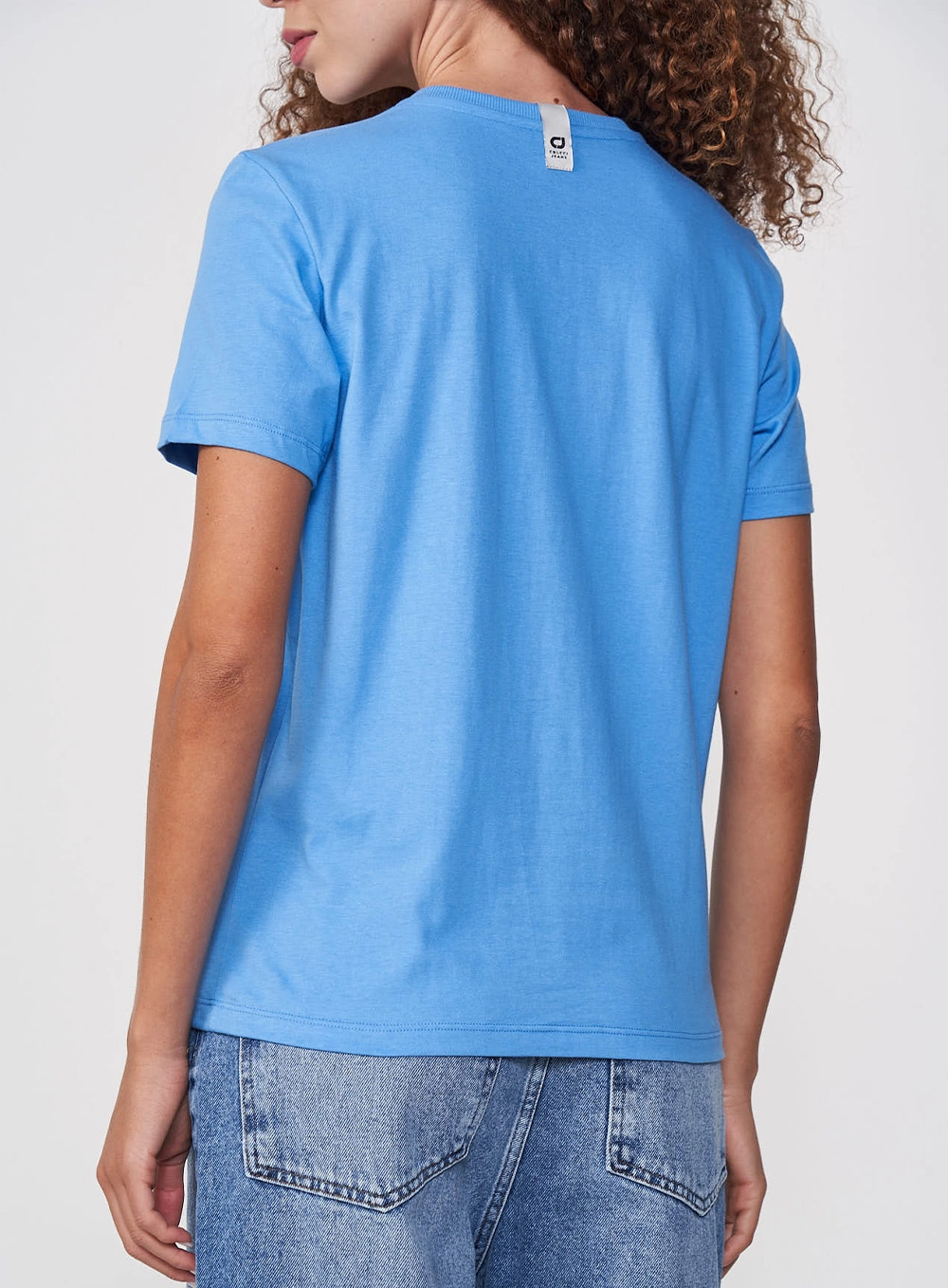 Camiseta Colcci Jeans Azul