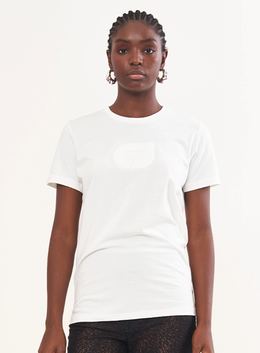 Camiseta Com Logo Em Relevo Off Shell