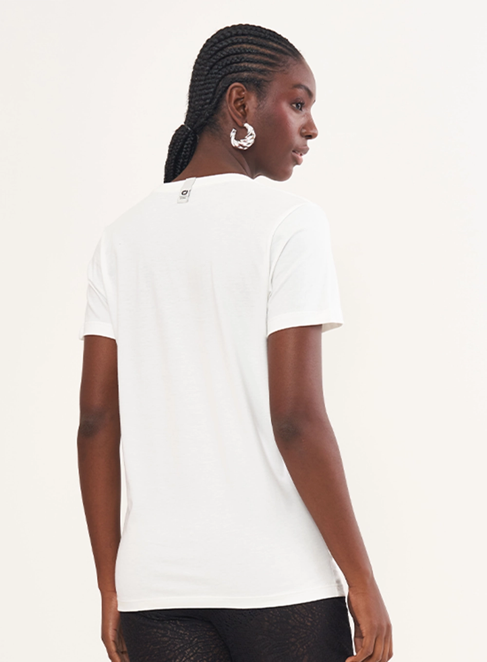 Camiseta Com Logo Em Relevo Off Shell