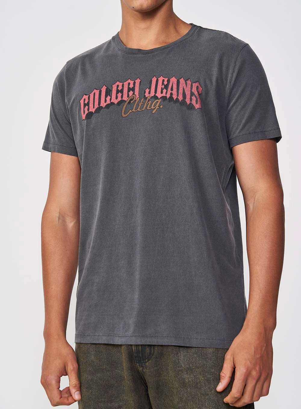 Camiseta Colcci Jeans Preto