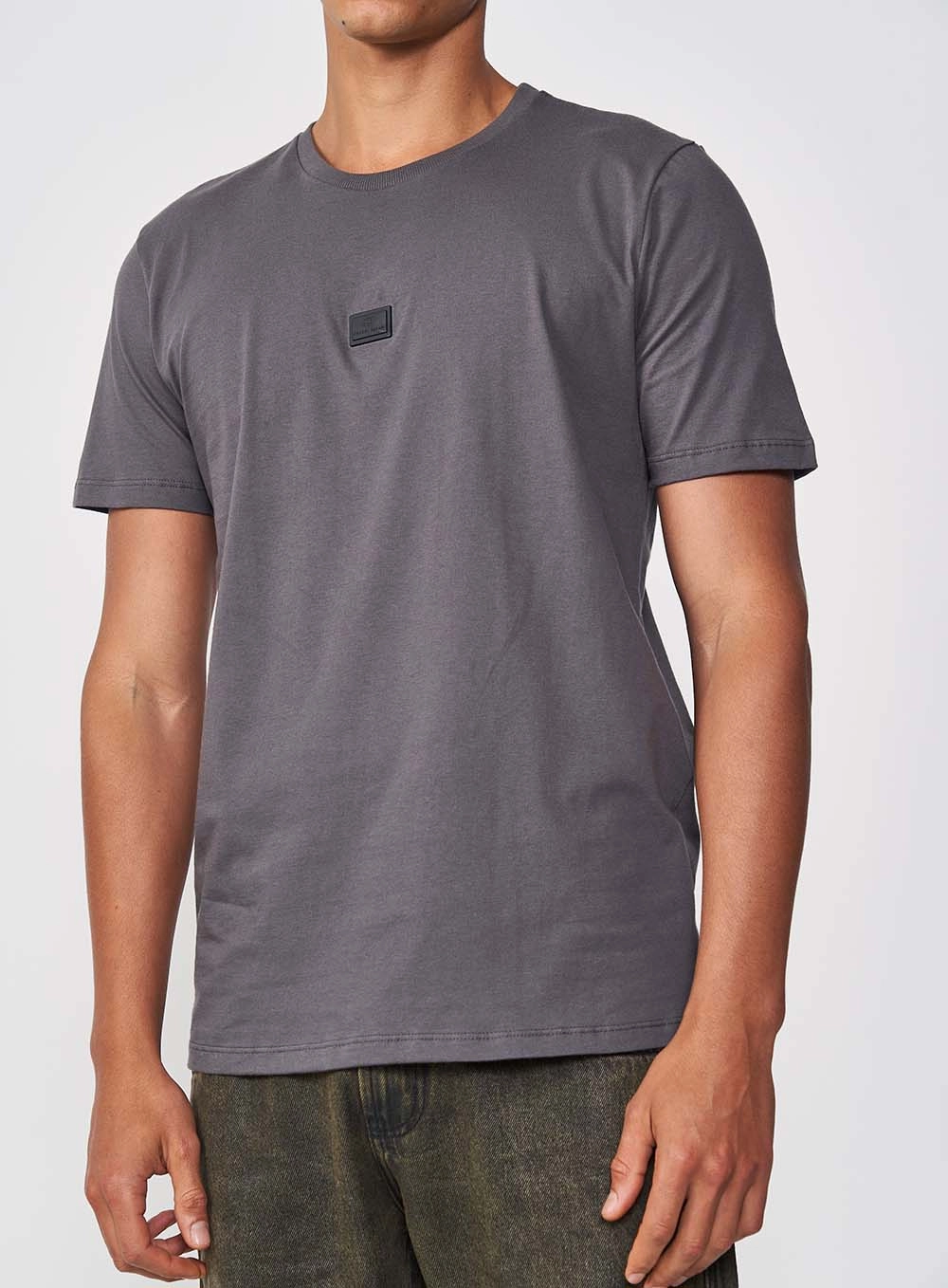 Camiseta Masculina Selo Urbano Colcci Cinza