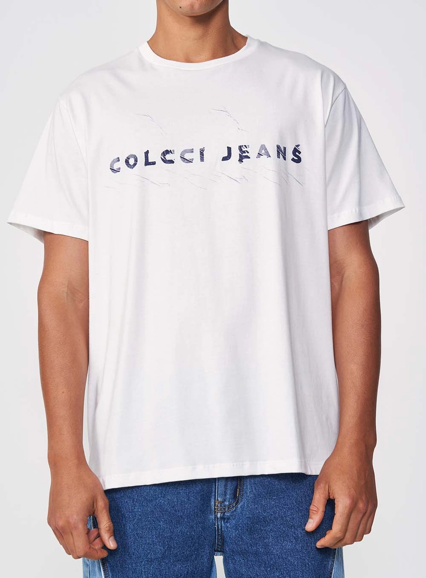 Camiseta Masculina Horizonte Denim