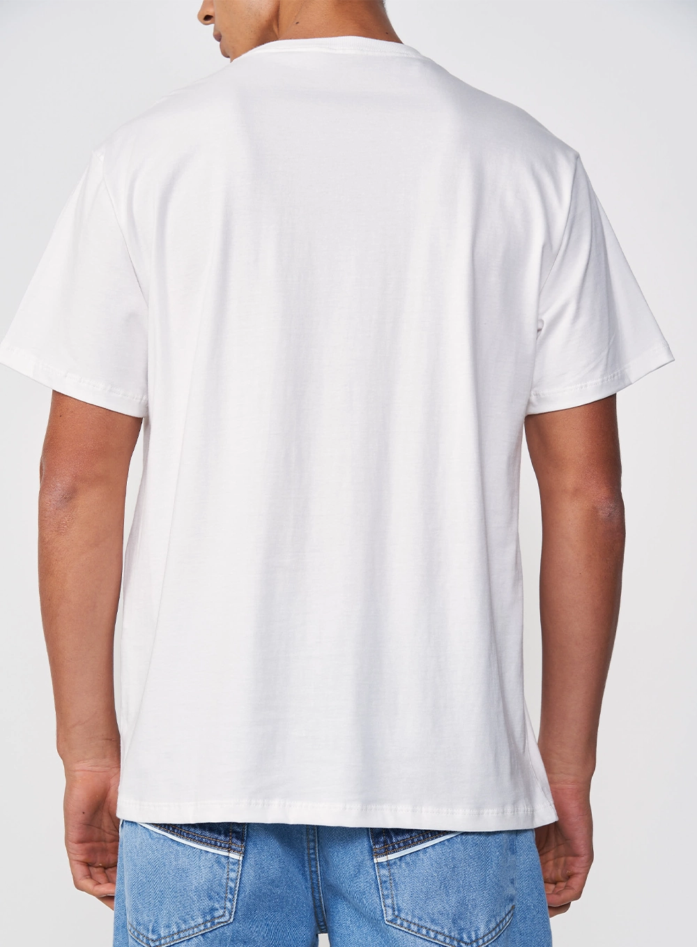Camiseta Masculina Horizonte Denim Off Shell