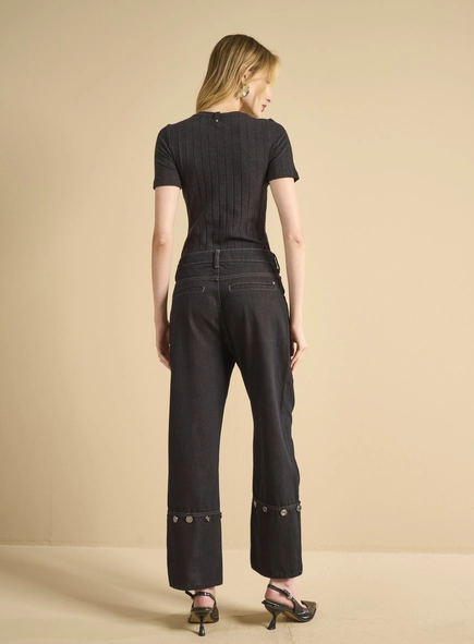 Calça Jeans Feminina Alfaiataria - Tufi Duek