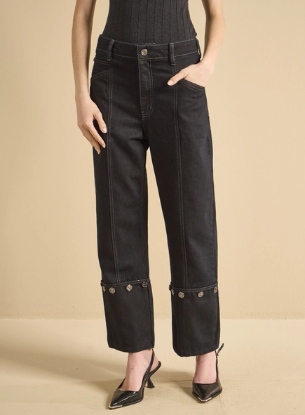 Calça Jeans Feminina Alfaiataria - Tufi Duek