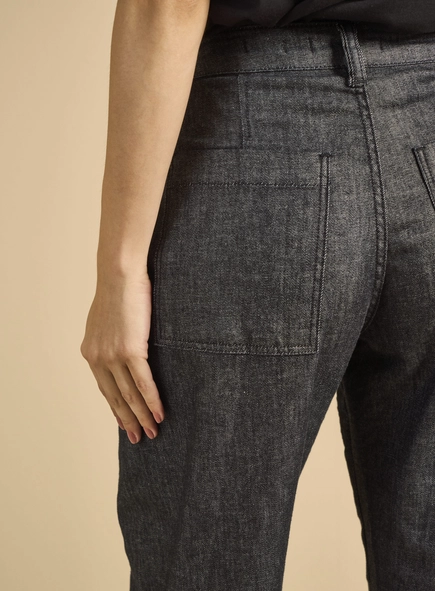 Calça Jeans Feminina Barrel - Tufi Duek