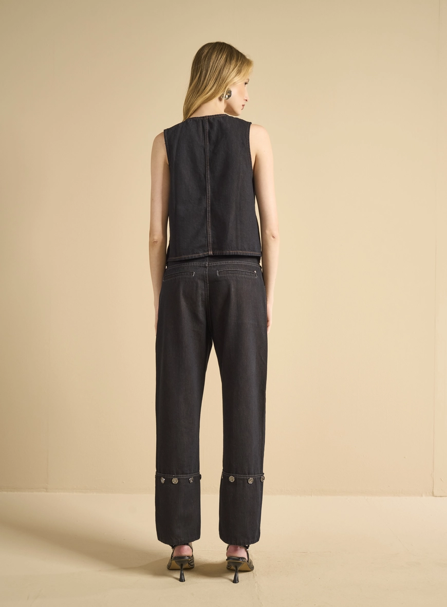 Colete Jeans Feminino - Tufi Duek Índigo 2