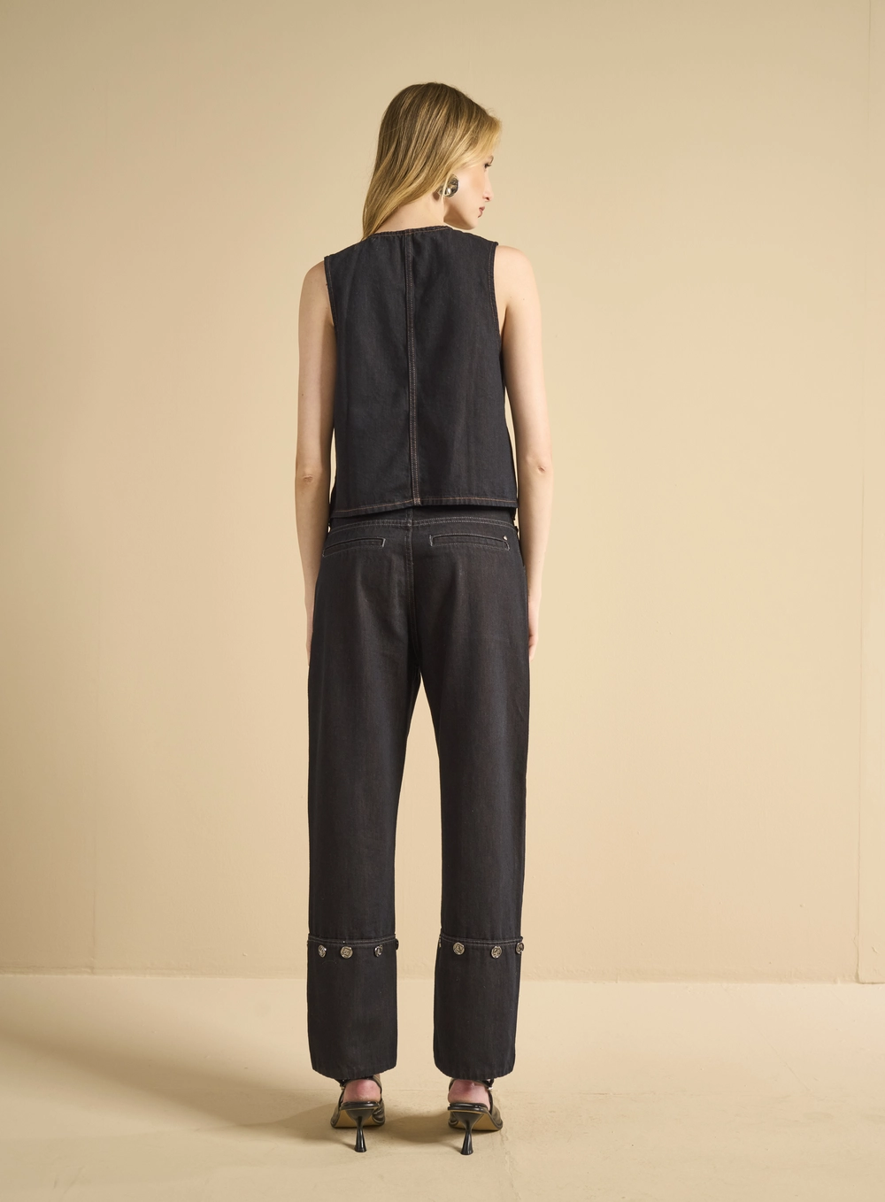 Colete Jeans Feminino - Tufi Duek Índigo 2