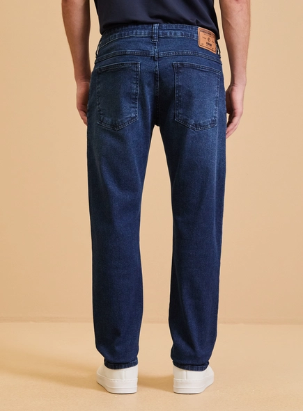 Calça Jeans Masculina Paul Slim Escuro Essencial