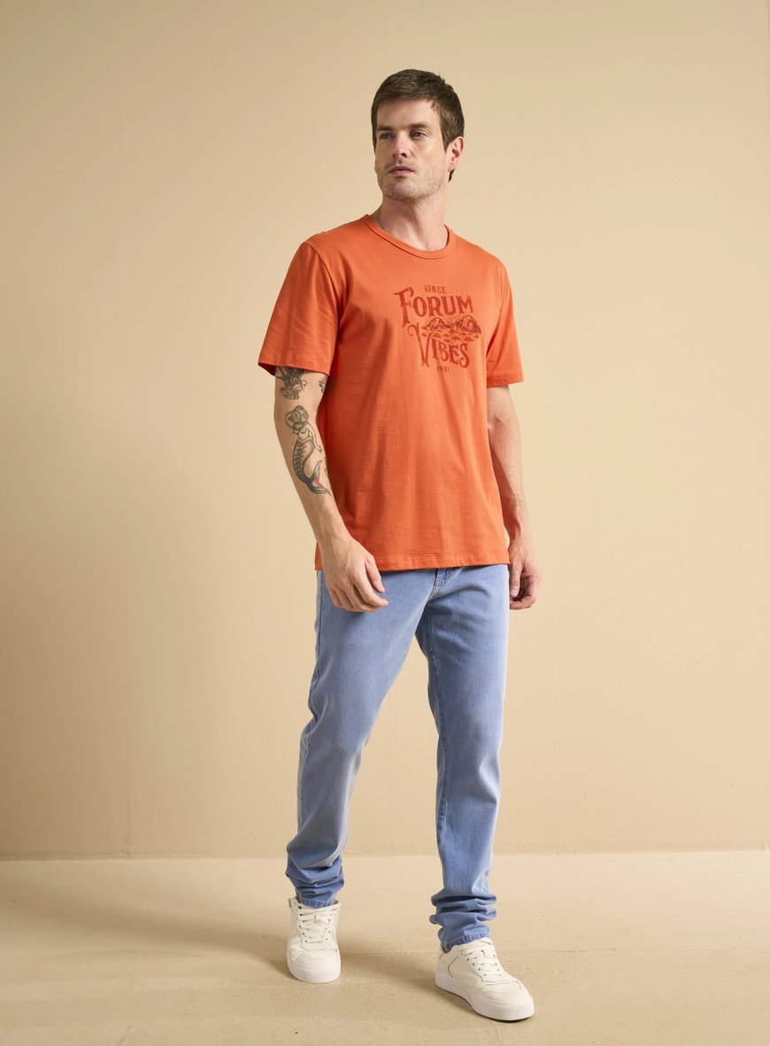 Calça Jeans Masculina Igor Skinny Clara Índigo