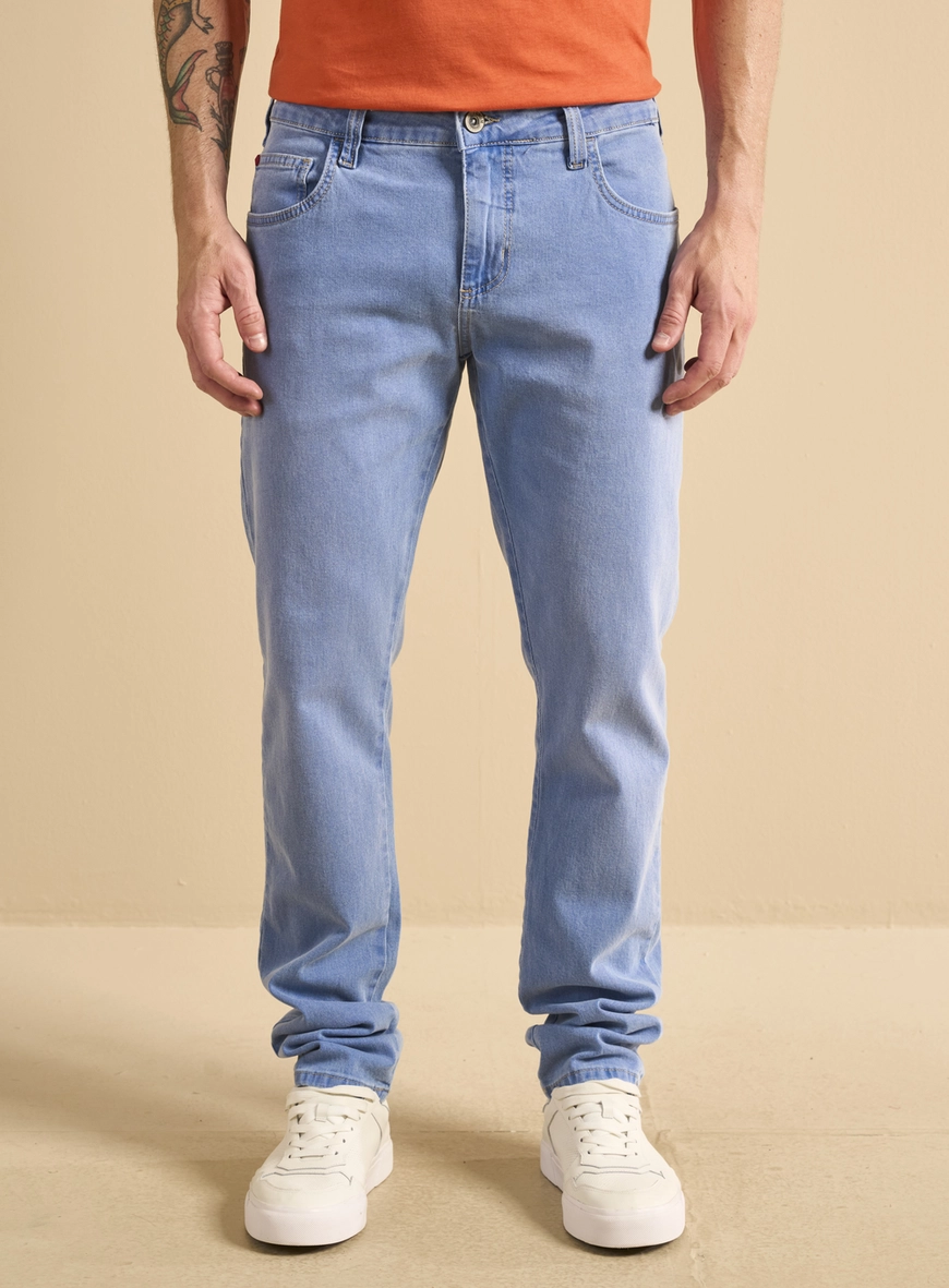 Calça Jeans Masculina Igor Skinny Clara Índigo