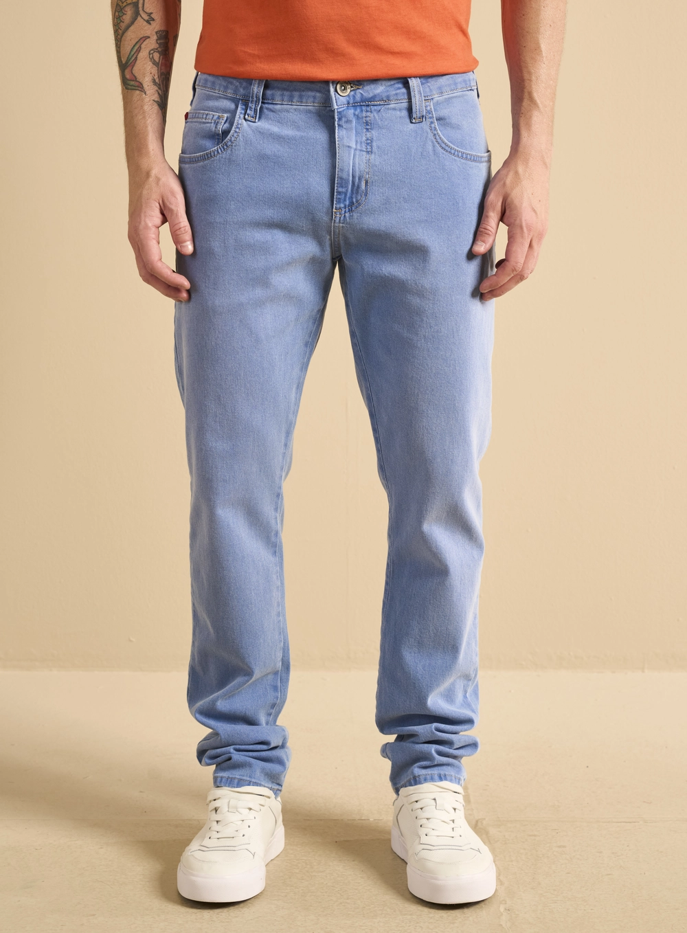 Calça Jeans Masculina Igor Skinny Clara Índigo 3