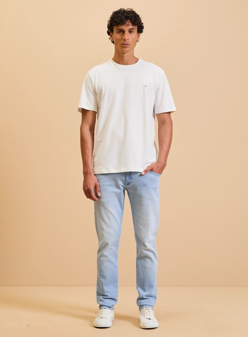 Calça Jeans Masculina Igor Skinny Ice Blue Índigo